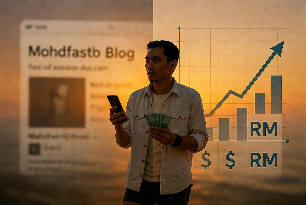 Read more about the article Cara Buat Duit Tambahan RM500–RM1000 Sebulan Guna Phone Je (Tanpa Modal Besar 2026) – Cerita Aku Selepas Blog Gagal 6 Tahun Lepas